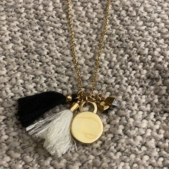 J.Crew Tassel Disc Necklace - Picture 2 of 2